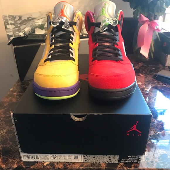 Jordan 5 Retro What The Sz. 9.5 - Picture 2 of 8
